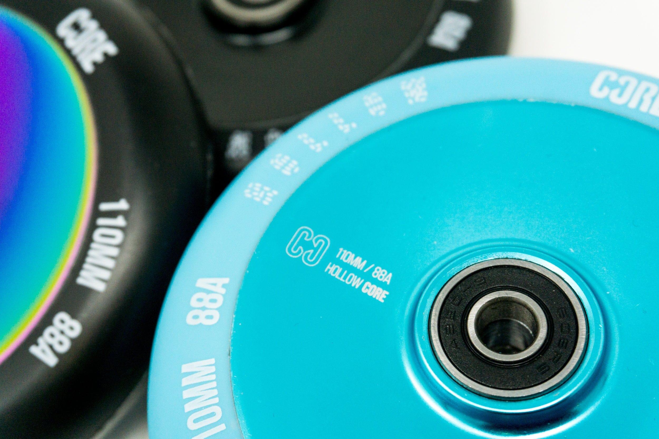 CORE Hollow Stunt Scooter Wheel V2 110mm - Mint Blue 3/7