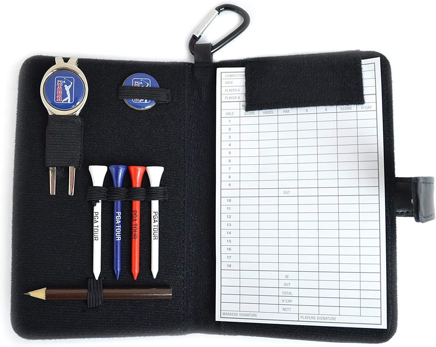 PGA TOUR PGA TOUR Real Leather Score Card and Accessory Wallet
