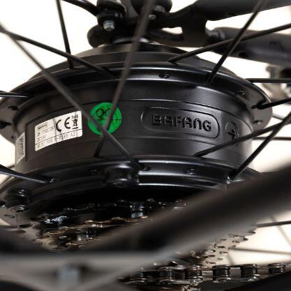 Bicicleta eléctrica de ciudad con pedaleo asistido Coppi Riviera Blanco 3/7