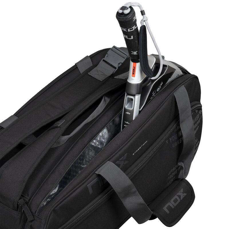 Pantofi NOX Sport Luxe din piele neagră