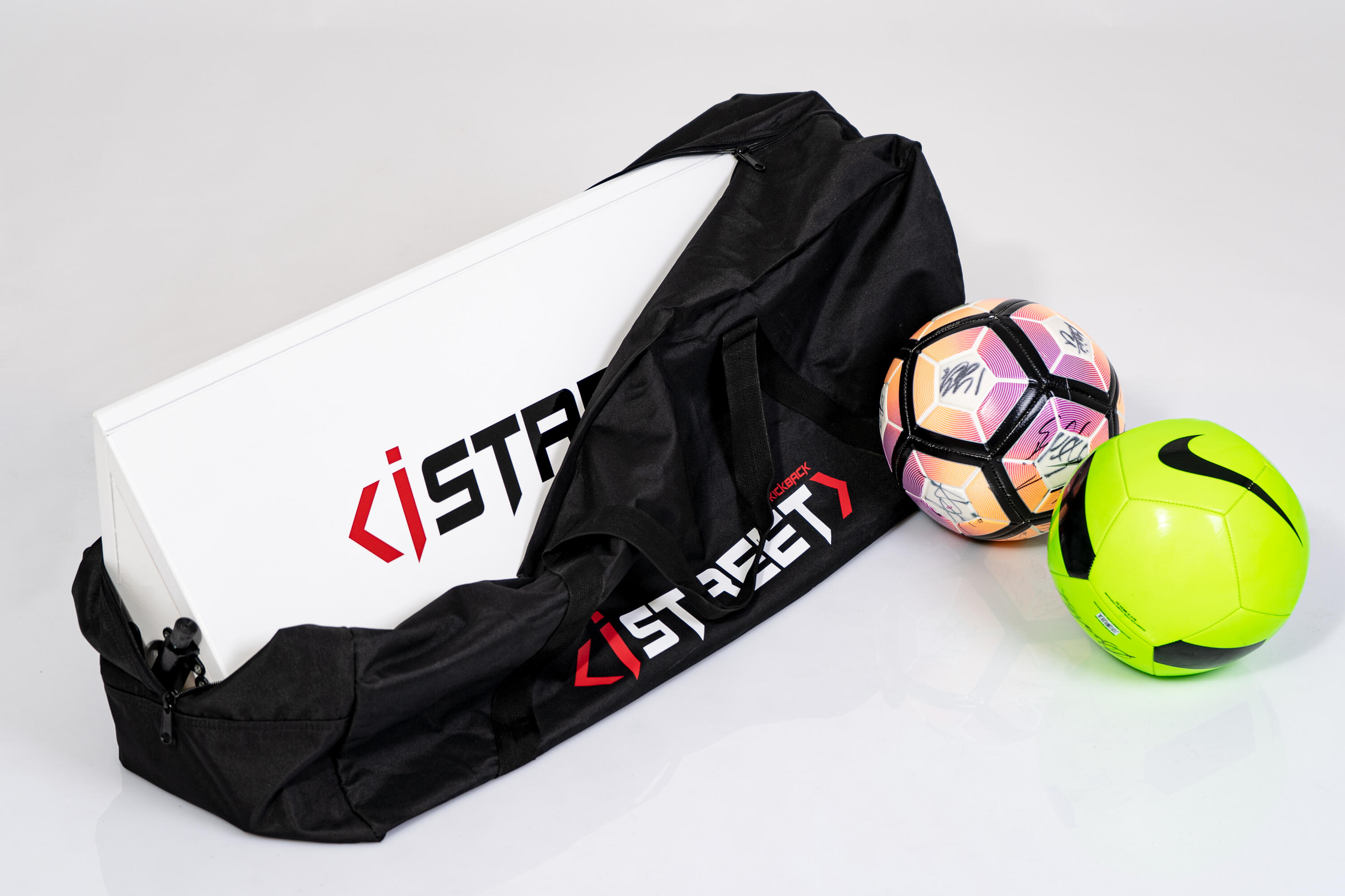 istreet - spondina/rete allenamento calcio 5/7