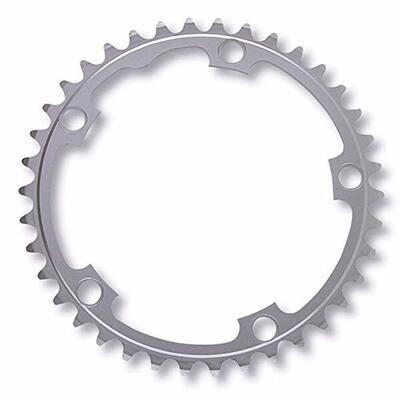 Kettingblad shimano/sram/fsa type s dural 9/10v 42t steek 130 zilver