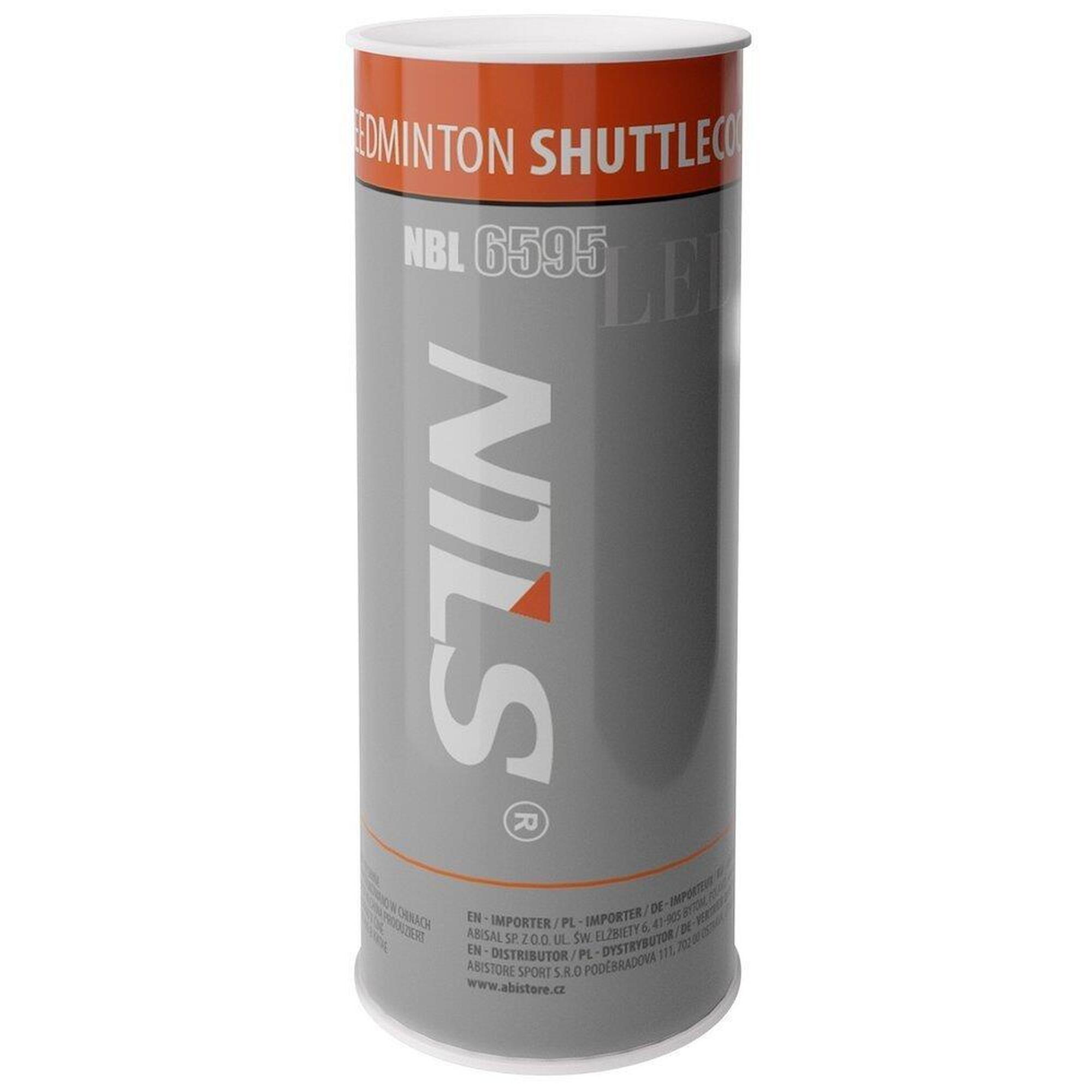 Lotki nylon świecące LED do speedmintona Nils NBL6595 5 sztuk