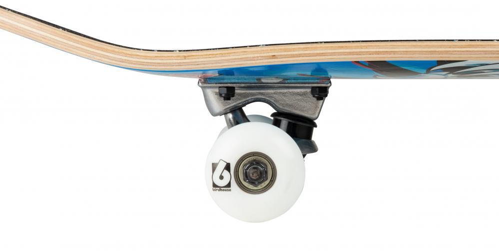 Skate Birdhouse Stage 1 Hawk Spiral blue 7.75" 3/5