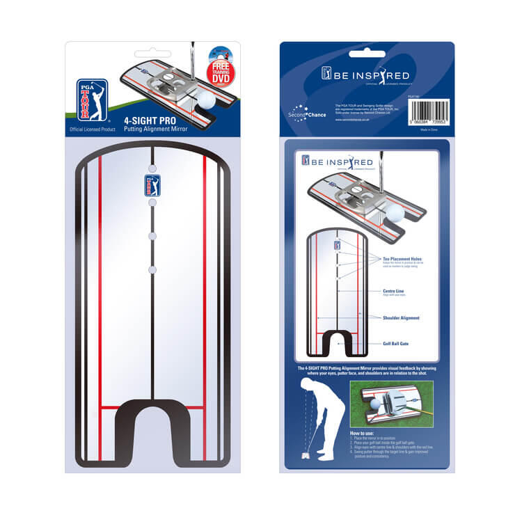 PGA TOUR 4-Sight Golf Putting Mirror 4/4