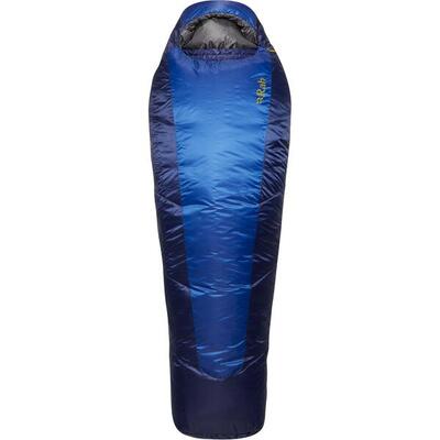 Kunstfaser-Schlafsack Solar Eco 2 ascent blue
