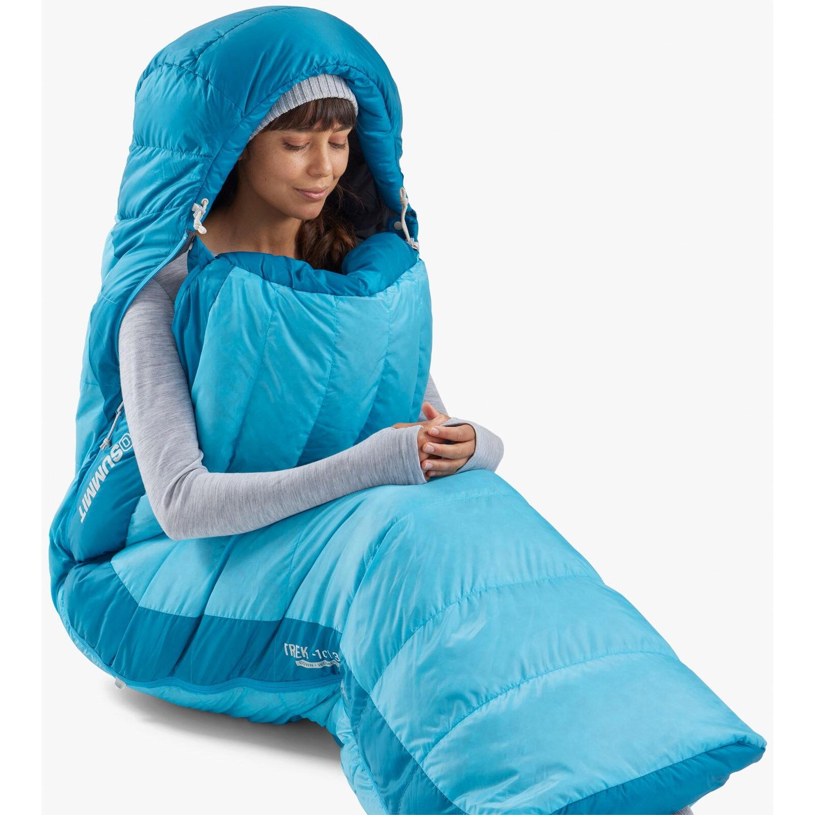 Schlafsack Trek Damen -9C/15F blue atoll 7/7