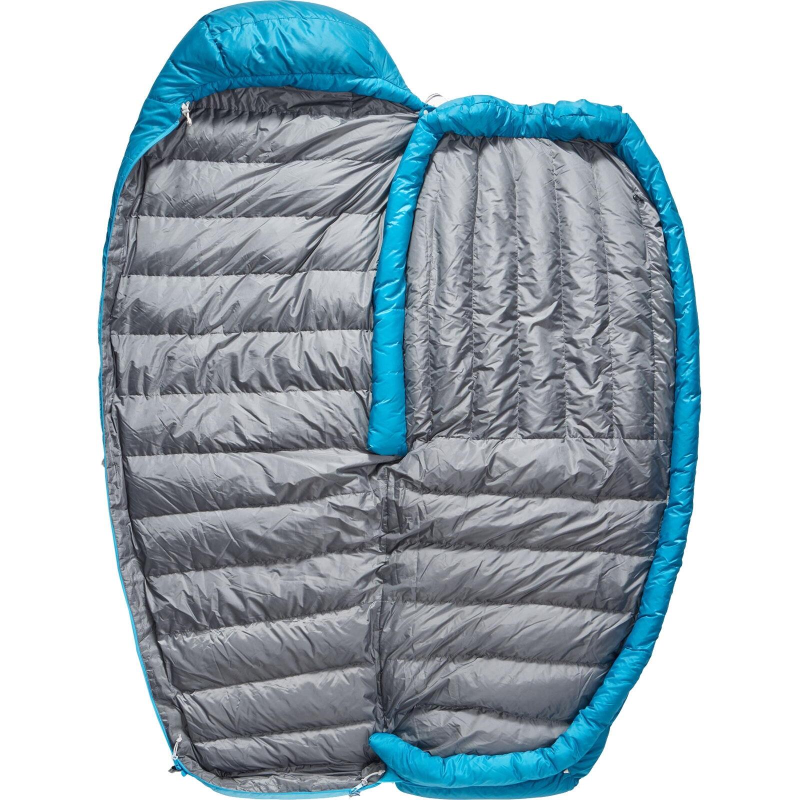 Schlafsack Trek Damen -1C/30F blue atoll 4/7