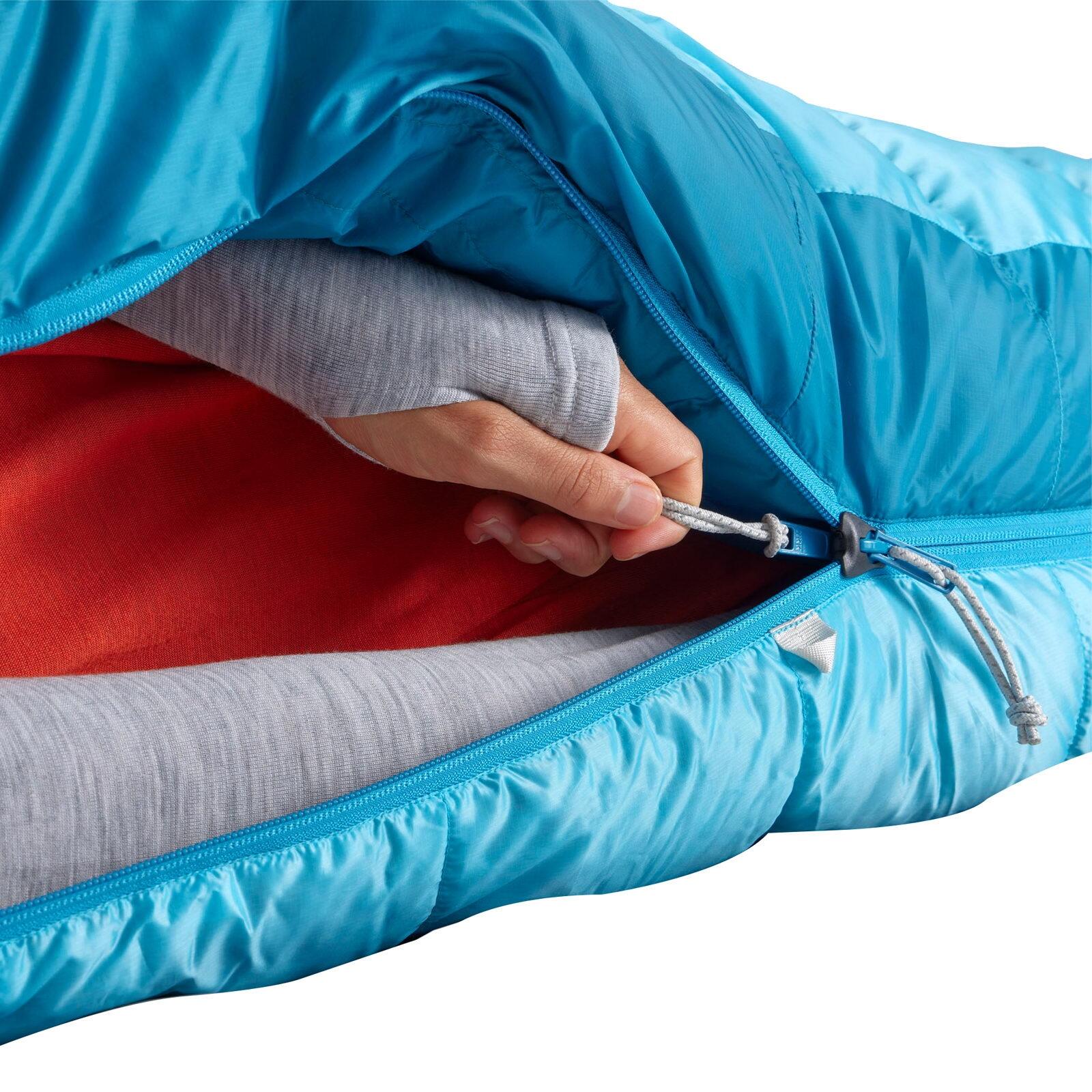 Schlafsack Trek Damen -1C/30F blue atoll 6/7