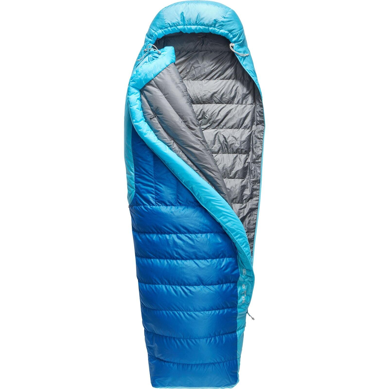 Daunenschlafsack Trek -9C/15F snorkel blue 2/7