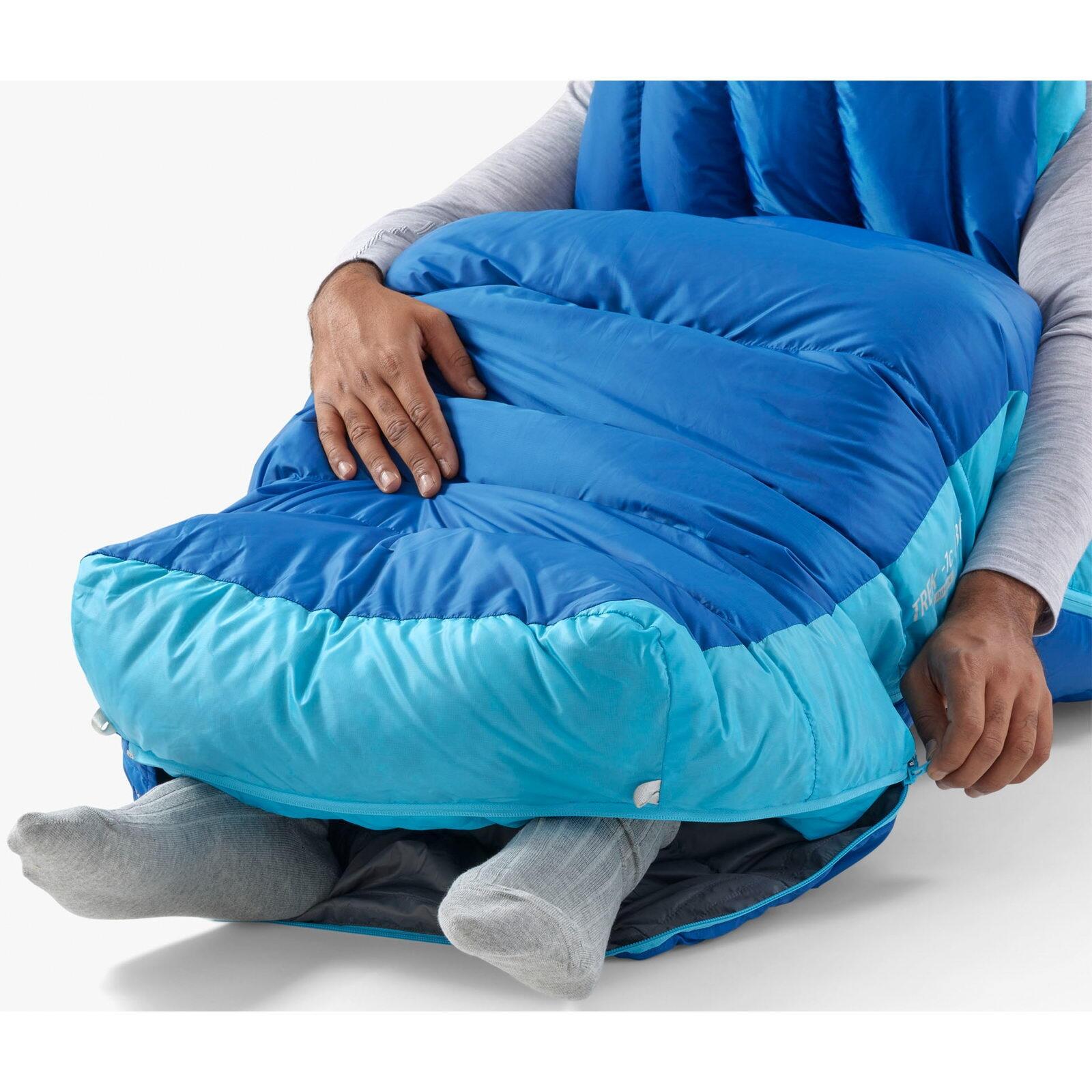 Daunenschlafsack Trek -9C/15F snorkel blue 7/7
