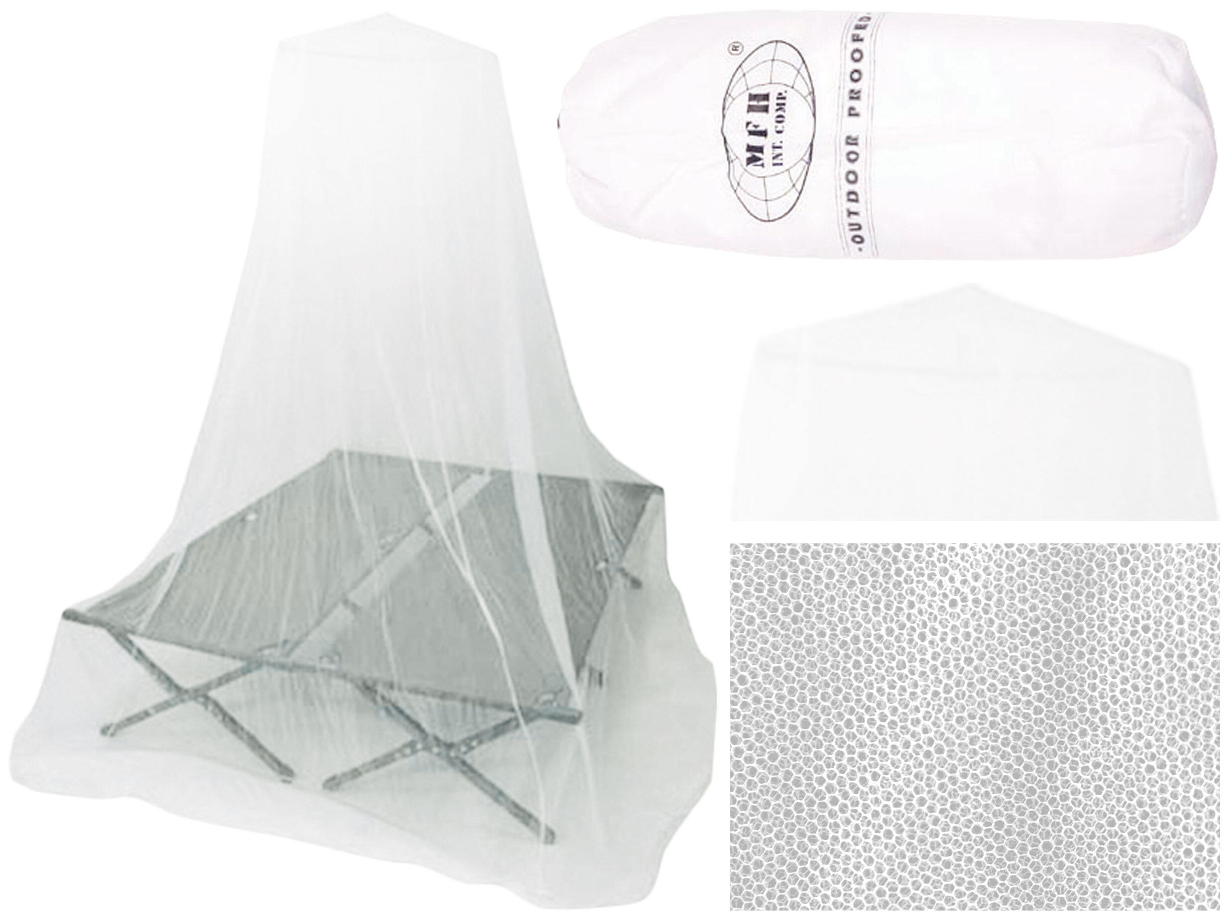 MFH MAX FUCHS MFH Double Bed Mosquito Net White