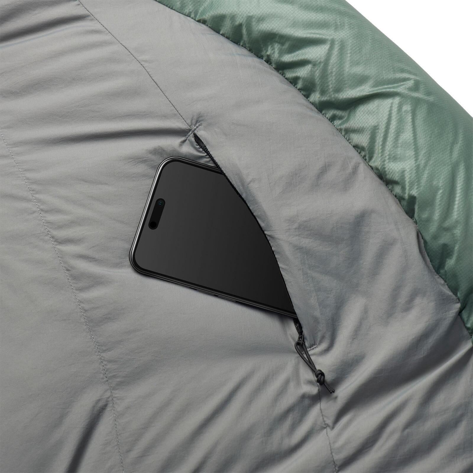 Schlafsack Ascent Damen -9C/15F celery green 5/7