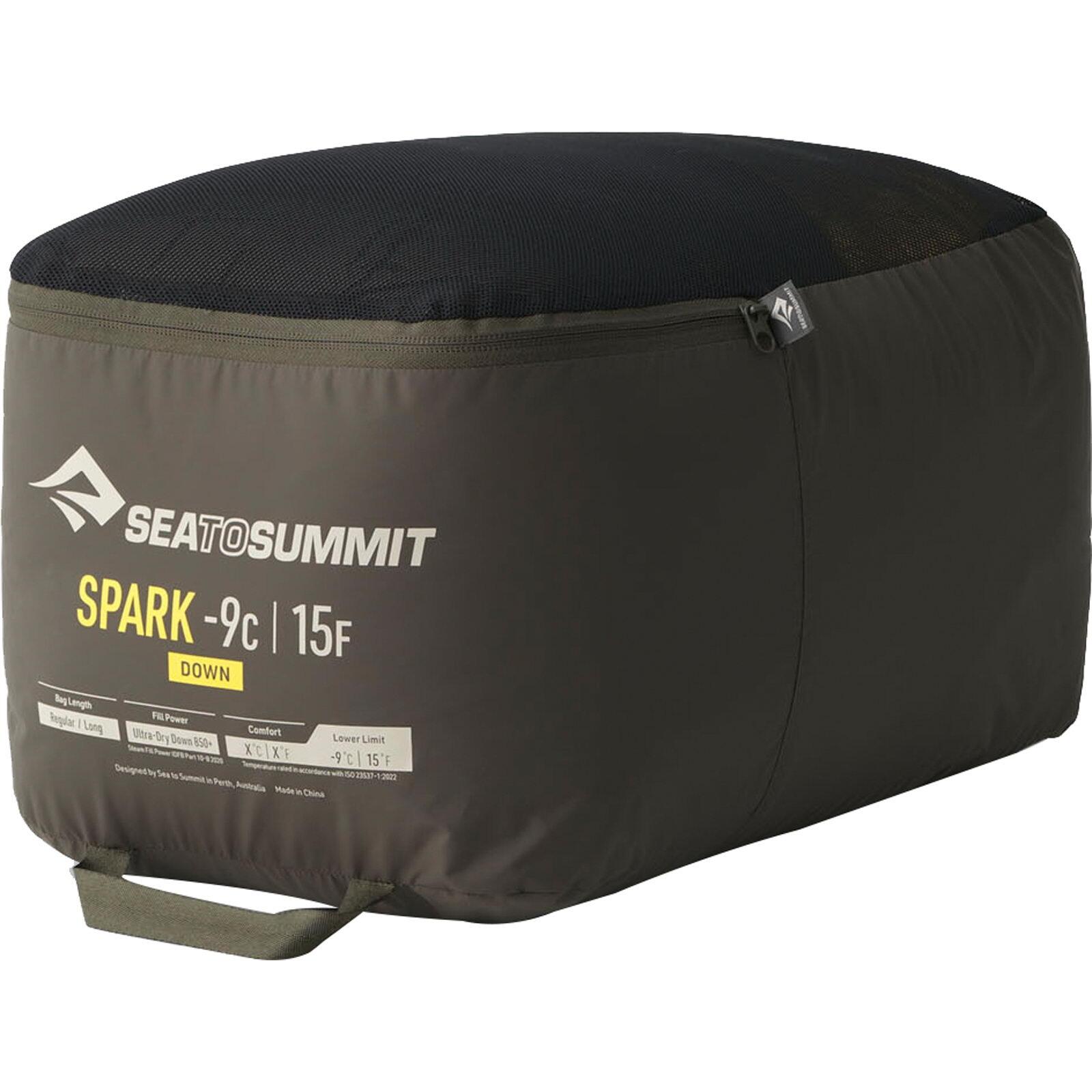 Schlafsack Spark -9C/15F beluga black-yellow 2/5