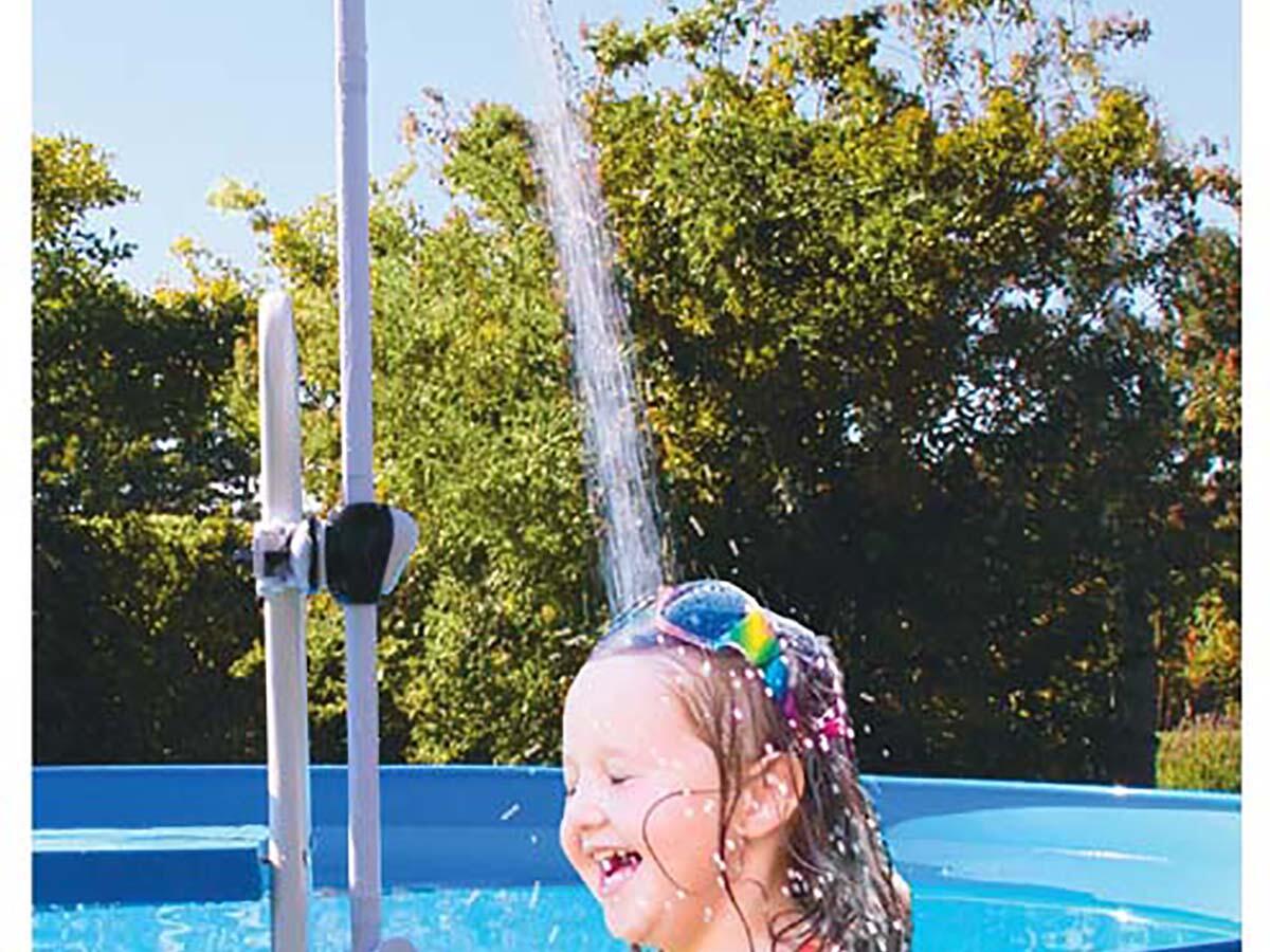Ducha para piscina sobre suelo 110cm de altura modelo "Niagara" 2/2