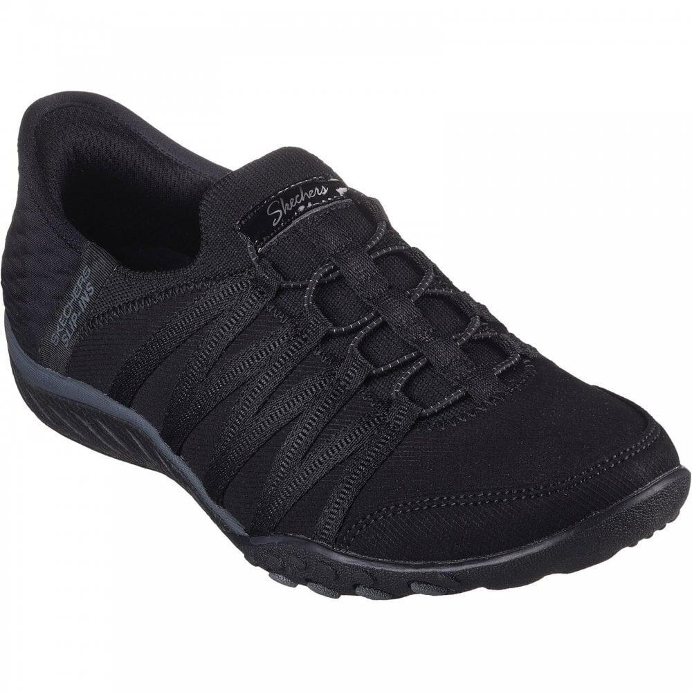 Sapatilhas Skechers Mulher Breathe Easy Pretas 6/7