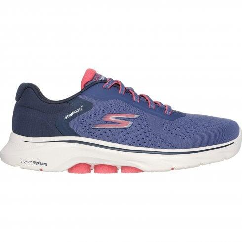 Tênis Azuis Skechers Women's Go Walk 7 7/7