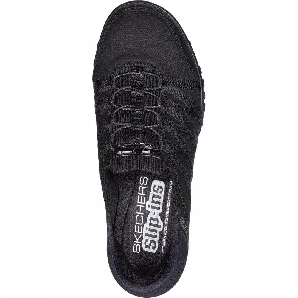 Sapatilhas Skechers Mulher Breathe Easy Pretas 5/7