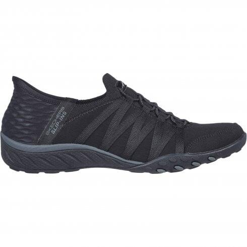 Sapatilhas Skechers Mulher Breathe Easy Pretas 7/7