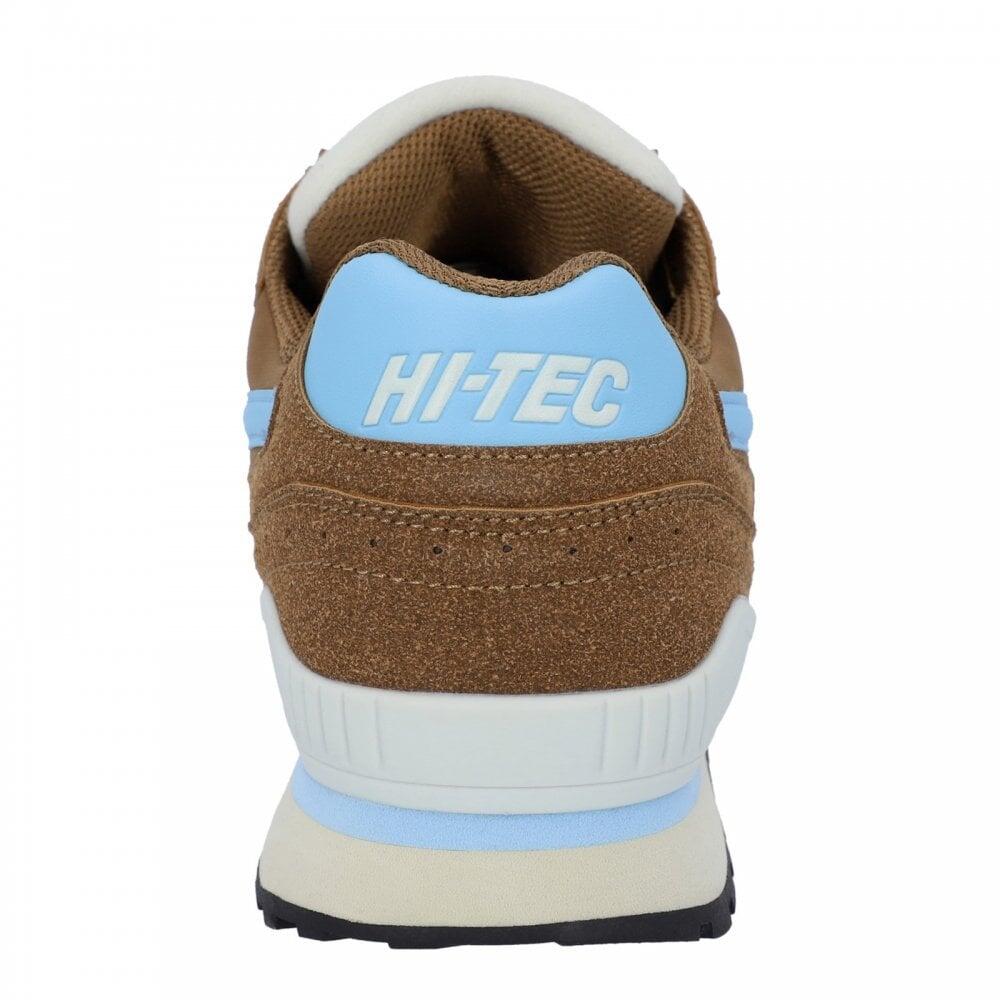 Hi-Tec Silver Shadow | Tan/Mist Blue | Mens Lace-up Trainers COL: Tan/ 4/7