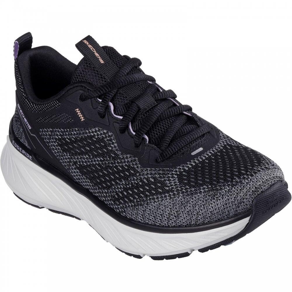 Skechers Relaxed Fit: Edgeride - Power Flow | Black/Lavender | Womens 3/7