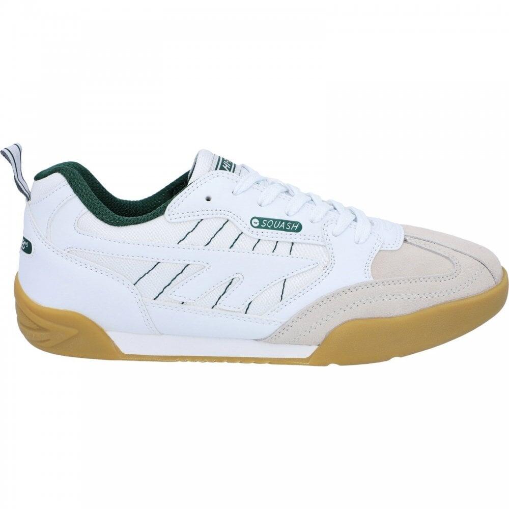 HI-TEC Hi-Tec Squash trainer | White | Unisex Non-marking Lightweight Lace-up