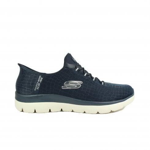 Zapatillas Skechers Mujer Summits Classy Night Azul 7/7