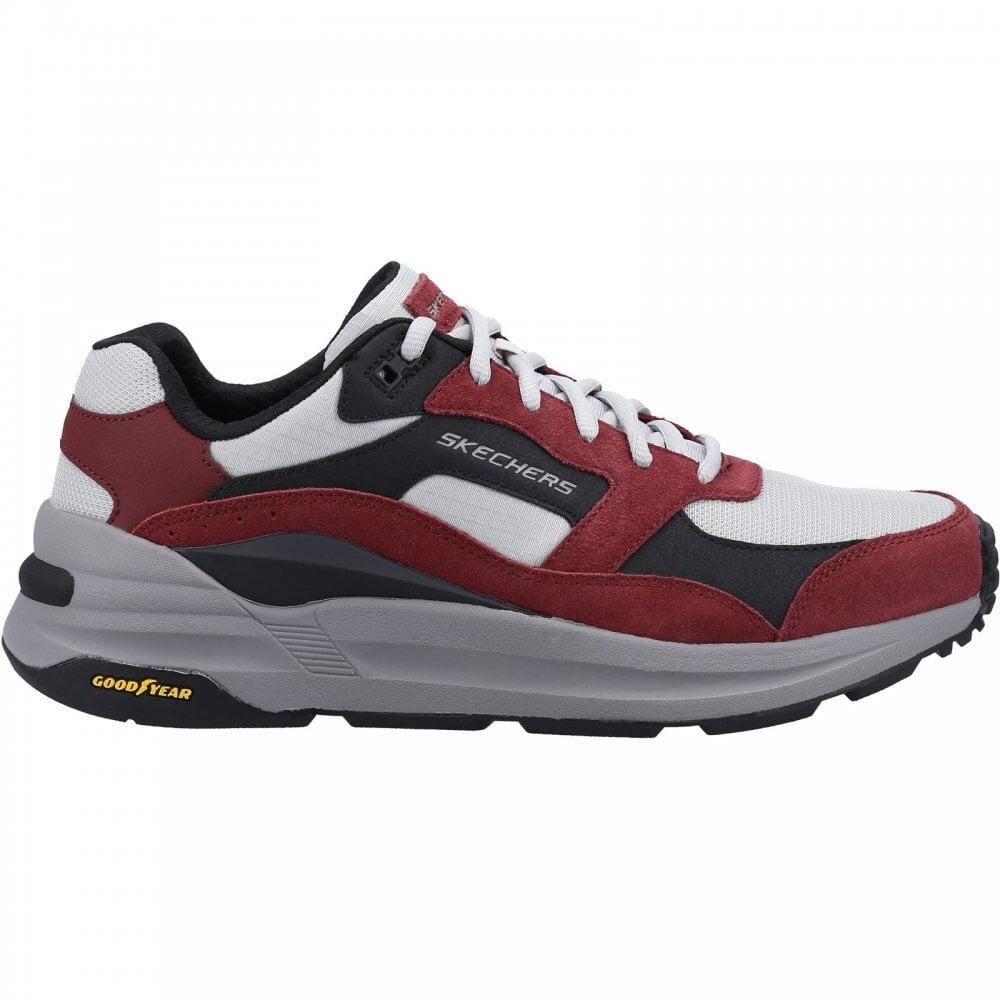 Skechers Global Jogger Shoe COL Burgundy SIZE UK 8 SKECHERS Decathlon
