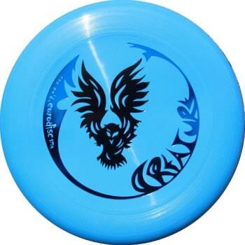 EURODISC Frisbee Eurodisc Ultimate creature 175gr Yellow ED0175YLCR Geel 27,5 cm