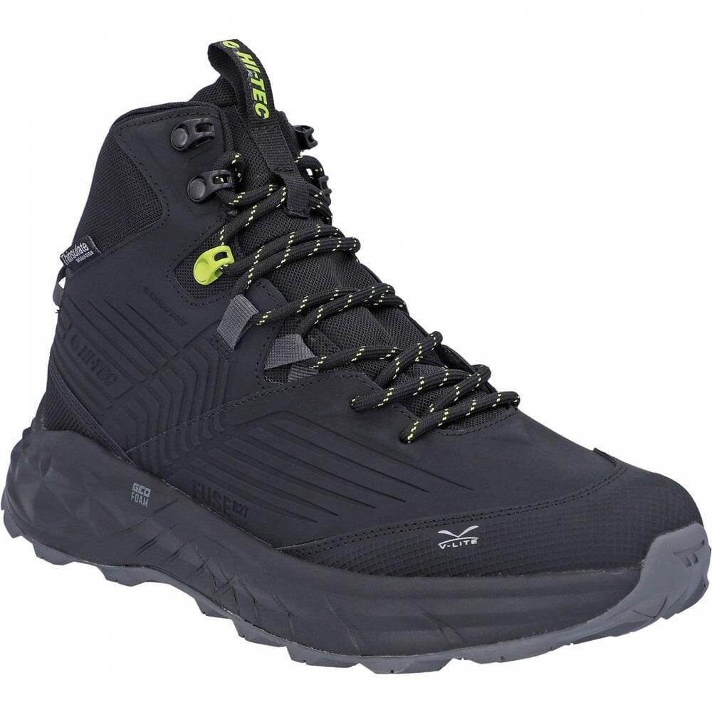 Hi-Tec Fuse Trek Mid | Black | Waterproof | Mens Lightweight Hiking Bo 3/7