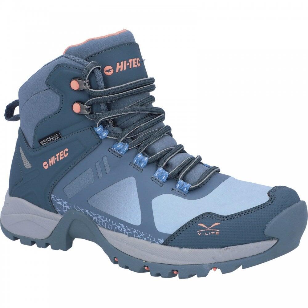Hi-Tec V-Lite Psych Boots Dark Turquoise/Blue/Pink UK 4 Dark Turquoise/Blue/Pink 6/7
