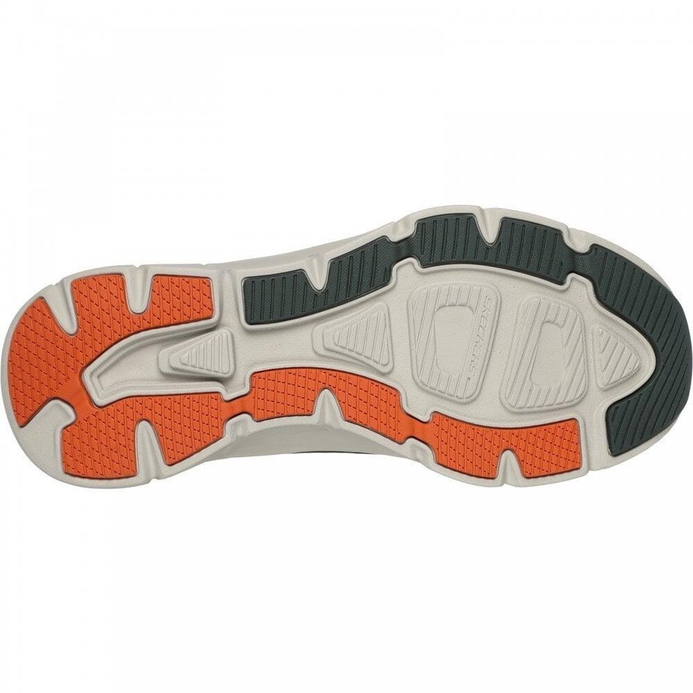 Skechers dlux walker 2 0 trainers col olive orange size uk 10