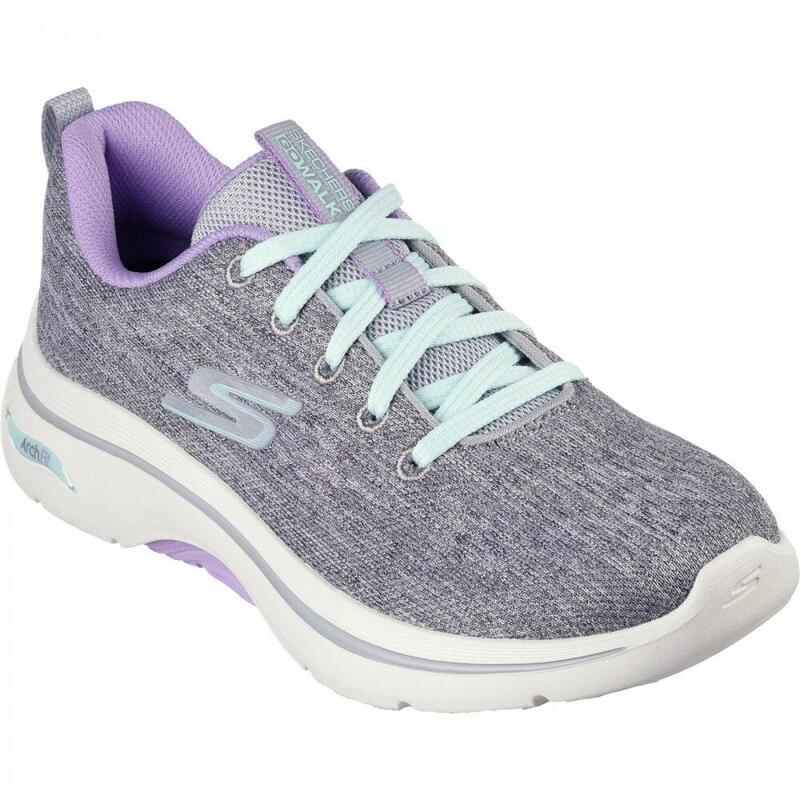 Pantofi sport Skechers Go Walk Arch Fit 2.0-Vivid Sunset, gri-lavanda 37