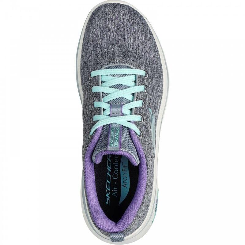 Pantofi sport Skechers Go Walk Arch Fit 2.0-Vivid Sunset, gri-lavanda 37