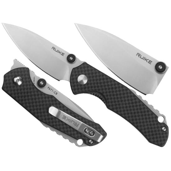 Nóż Ruike składany P671-CB czarny