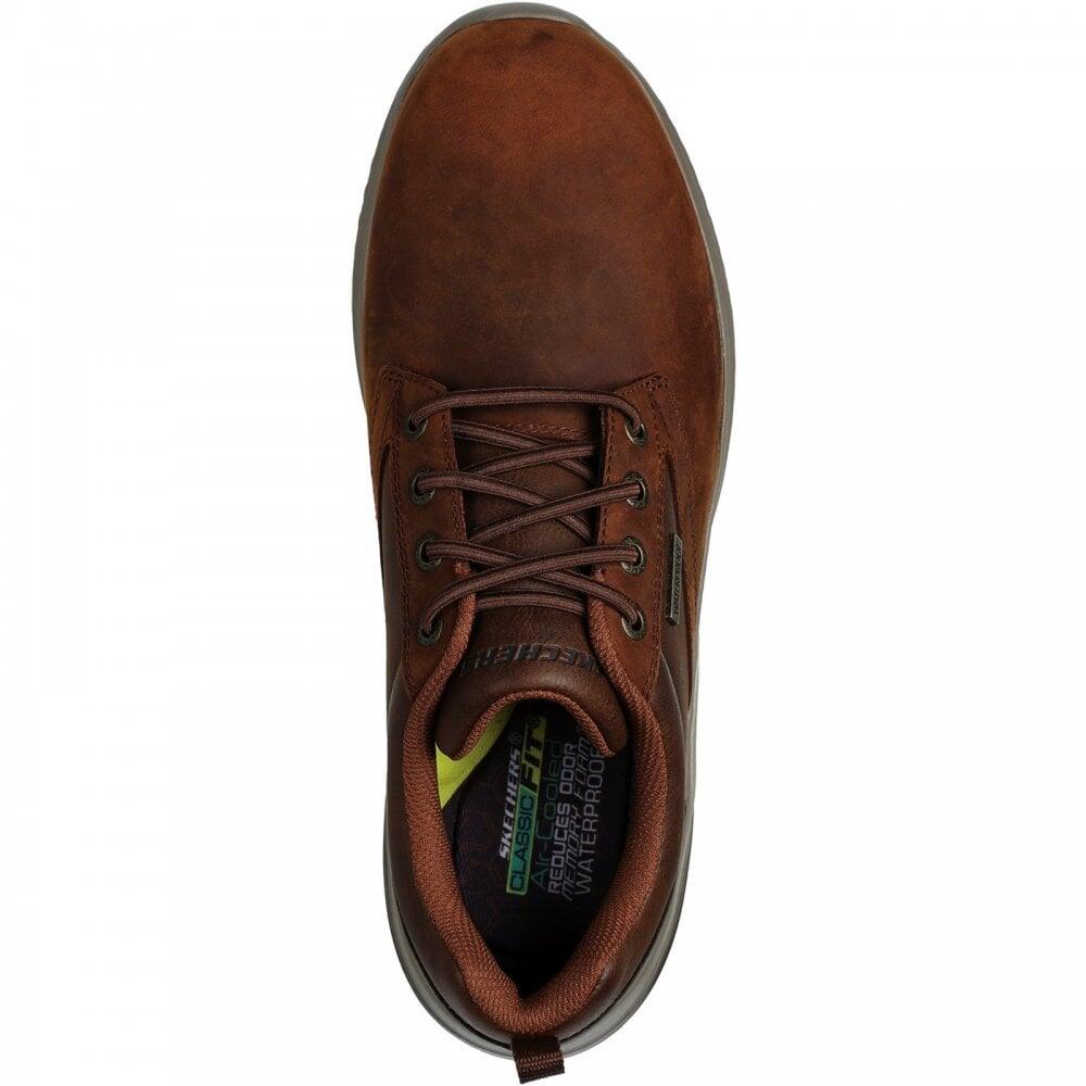 Sapatilhas Caminhada Homem Skechers 210661_CDB Marrom com Atacadores 5/7