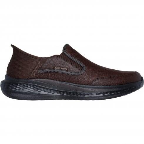 Skechers Slip-ins Relaxed Fit: Slade Cooper | Red/Brown | Mens Smart C 7/7