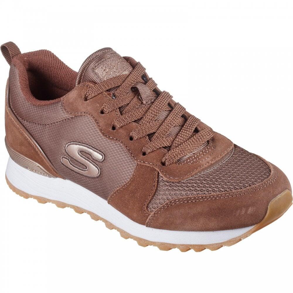 Y Elegante Zapatilla Mujer Skechers Og-85 Goldn Gurl Marron 3/7