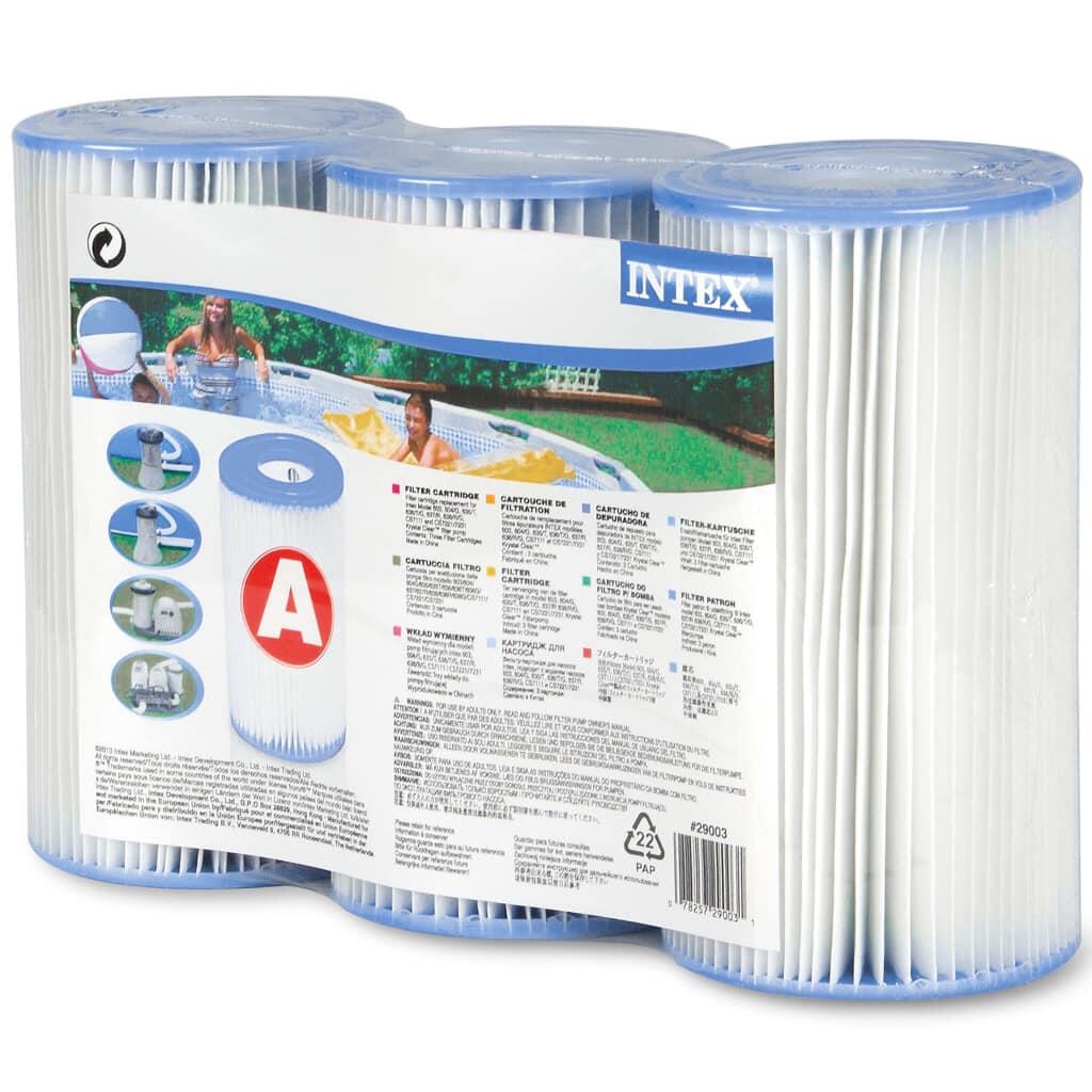 Cartuchos de filtragem Tri-Pack 29003 INTEX 2/3