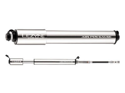 Lezyne hv drive handpomp 232 mm, aluminium, zwart/zilver