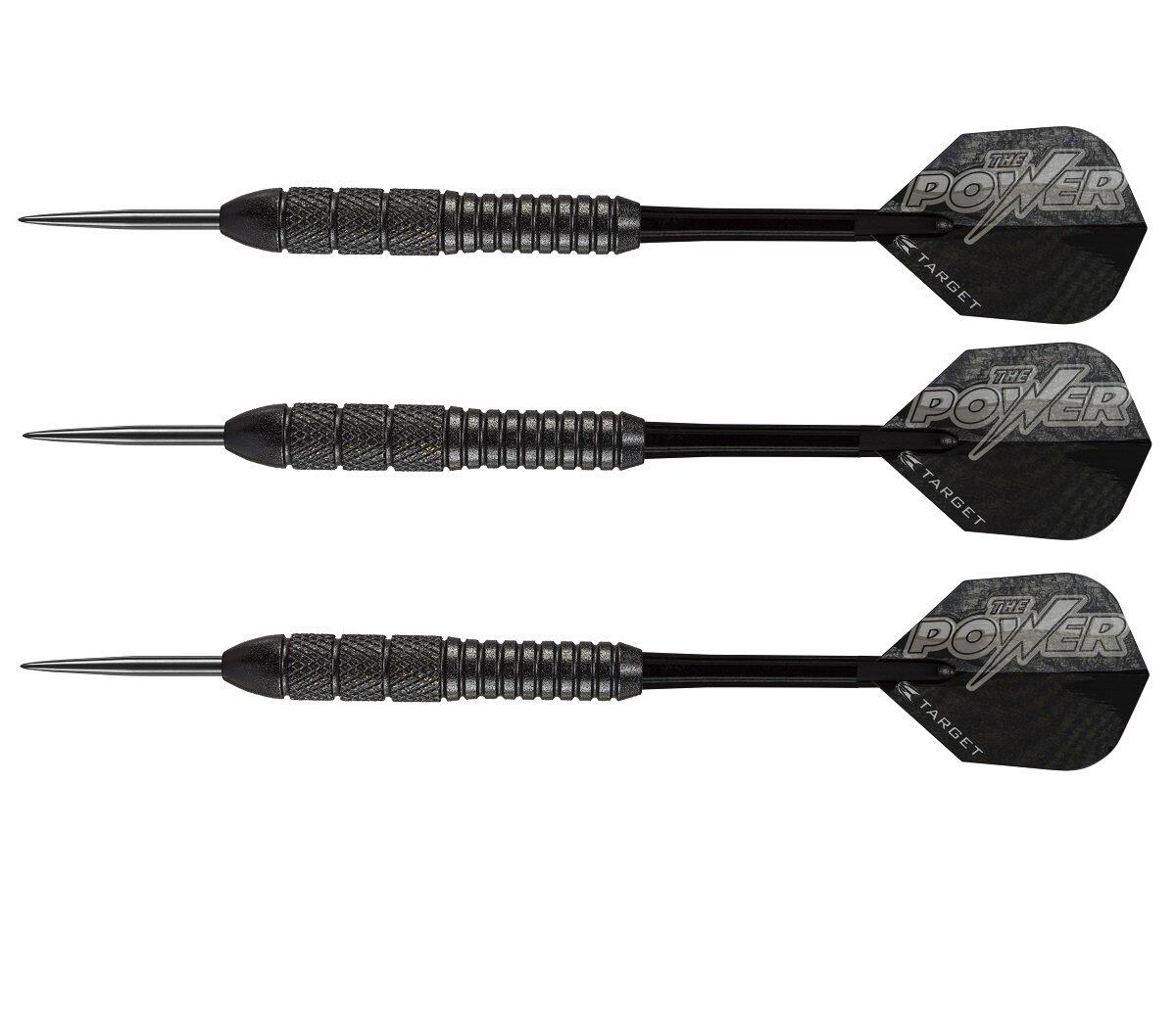 TARGET Phil Taylor Power Storm Knurled Steel Tip Darts by Target