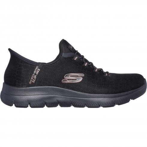 Sapatilhas Skechers Mulher Summits Classy Night em Preto 7/7