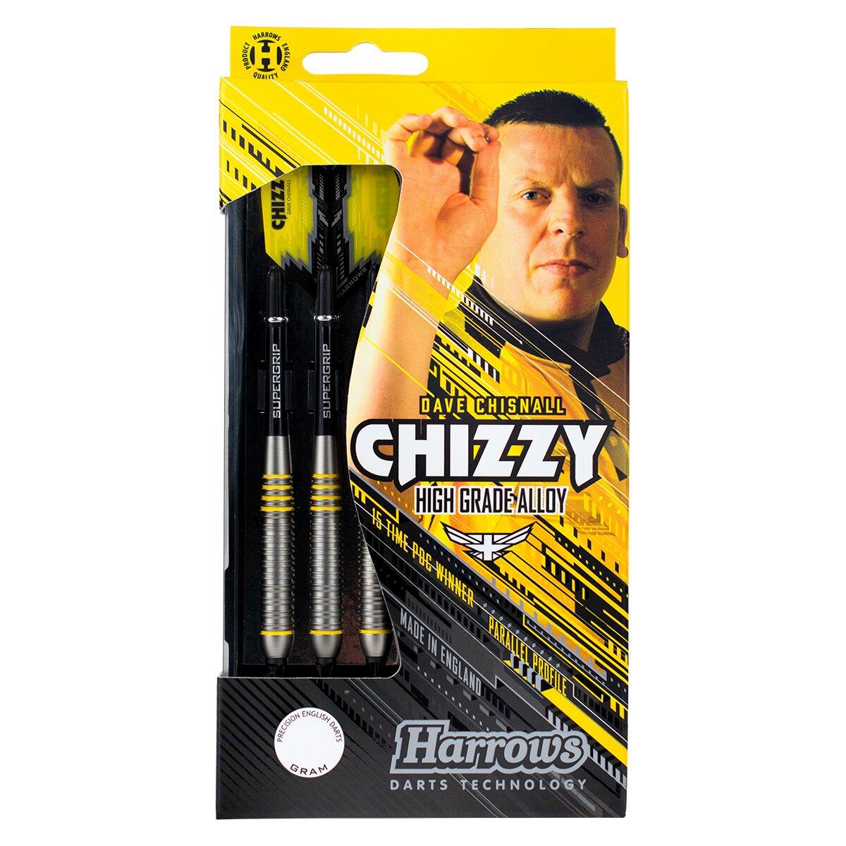 Dave Chisnall Chizzy Brass Steel Tip Darts by Harrows 5/5