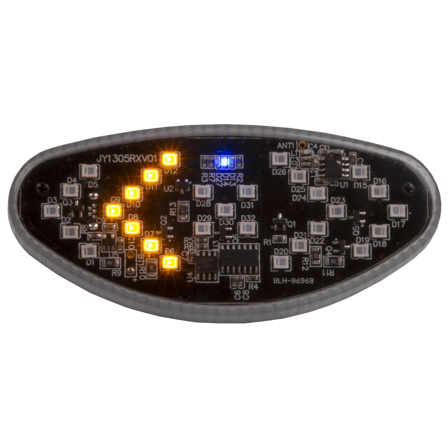 Ventura Rücklicht mit Blinker kabellos 4 Funktionen wiederaufladbar über USB 2/5