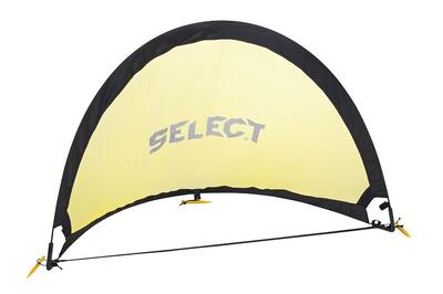 1777 select pop-up voetbaldoelen set - geel / zwart