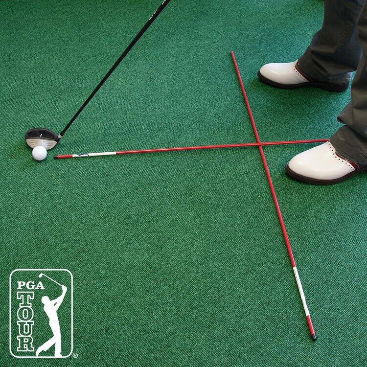 Ensemble de bâtons d'alignement de golf 4/4