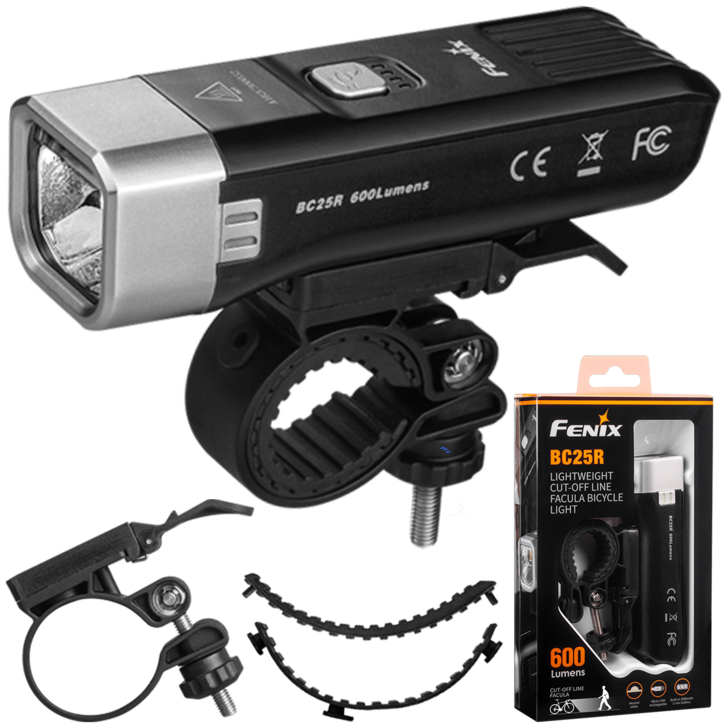 Latarka diodowa Fenix BC25R - rowerowa 2/2