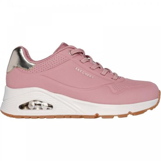 Zapatilla Mujer Skechers Uno Shimmer Rosa