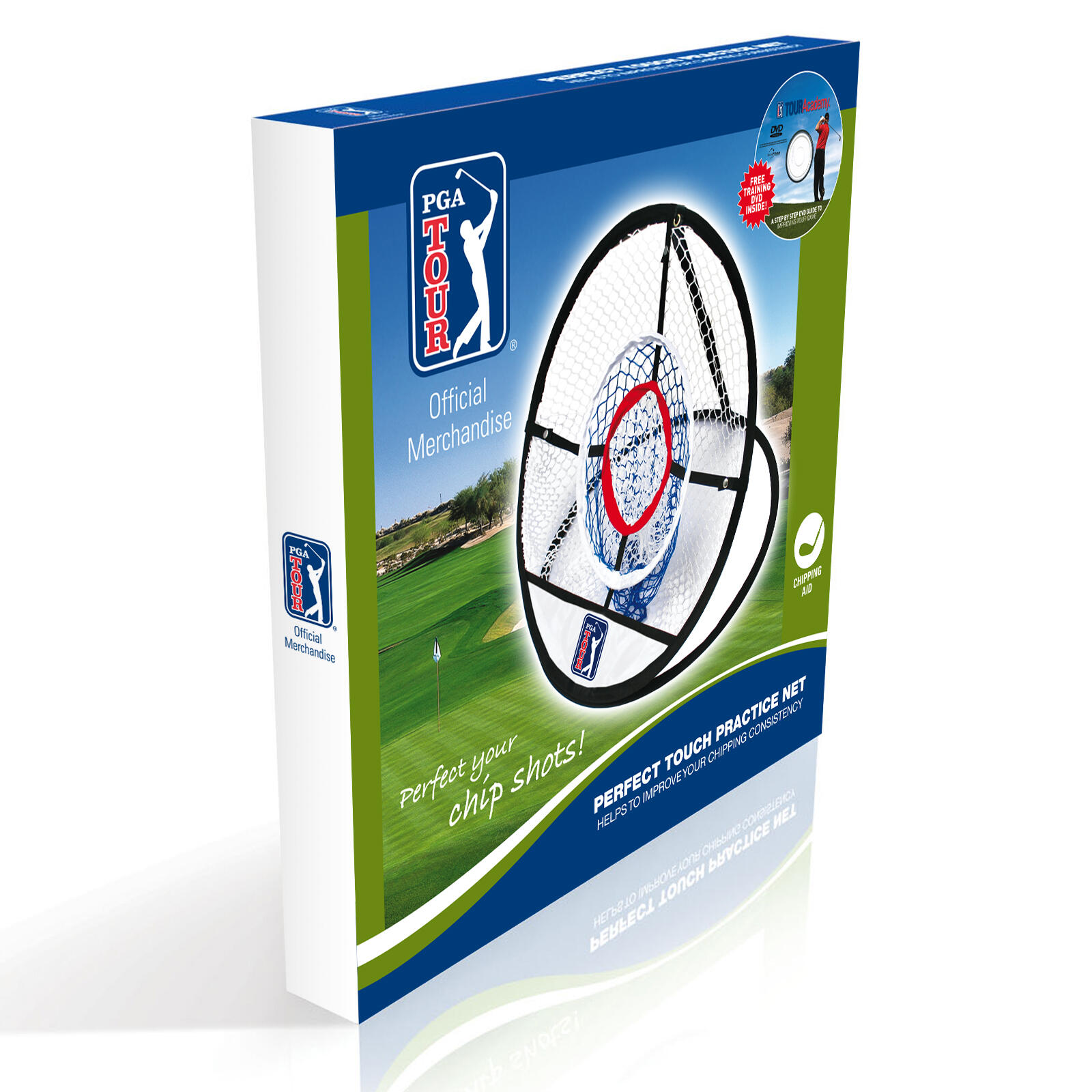 PGA TOUR Perfect Touch 3 Ring Practice Net (Chipping Net) 4/4