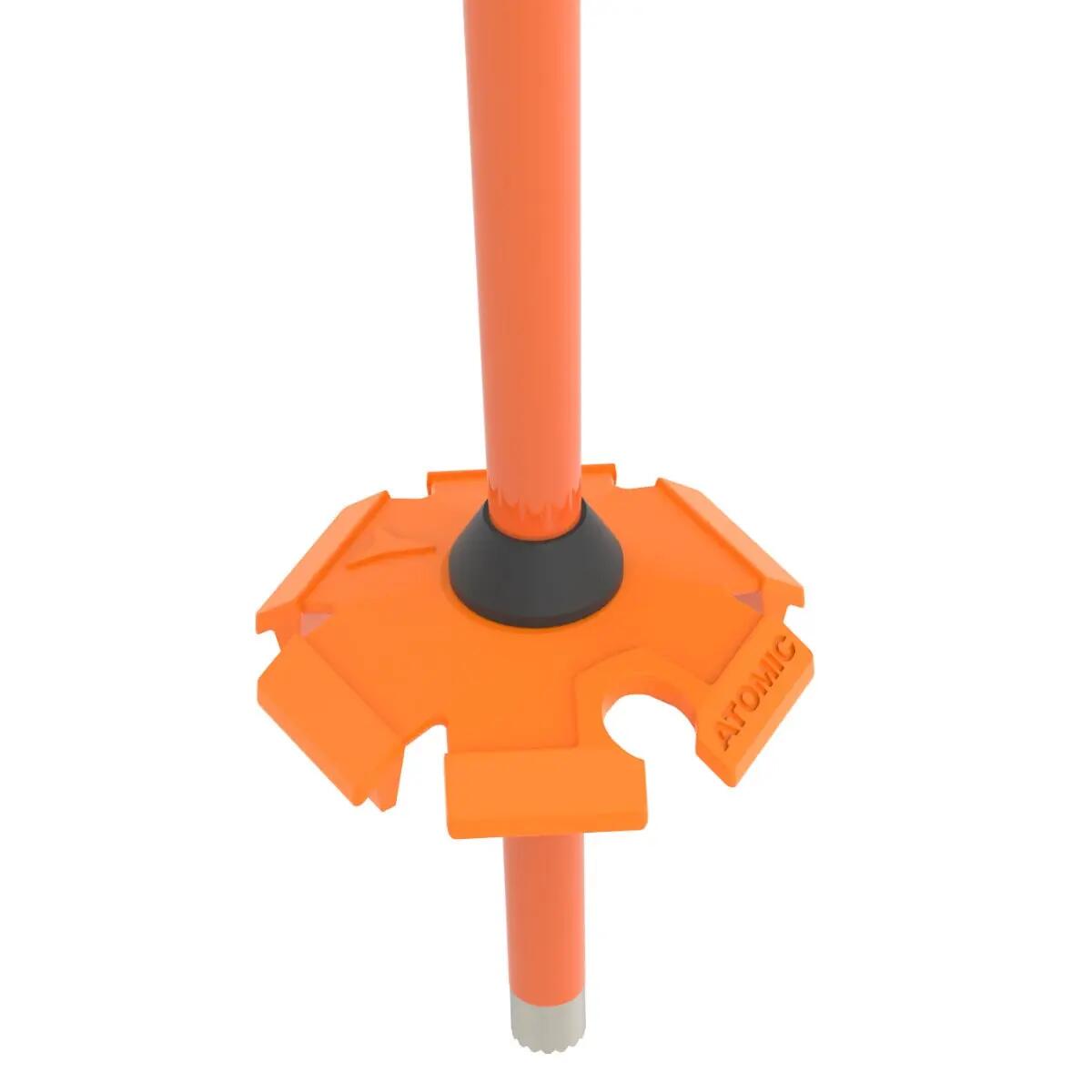 Erwachsene - Skifahren - Skistock - SQS system - Redster Q - orange 3/4